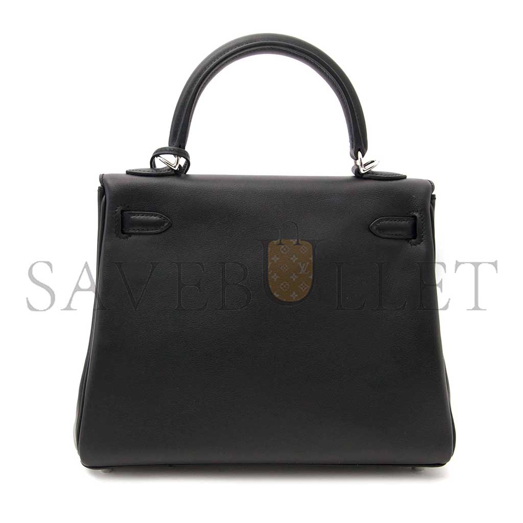 HERMÈS MASTER KELLY 25 BLACK SWIFT (25*17*7cm) 